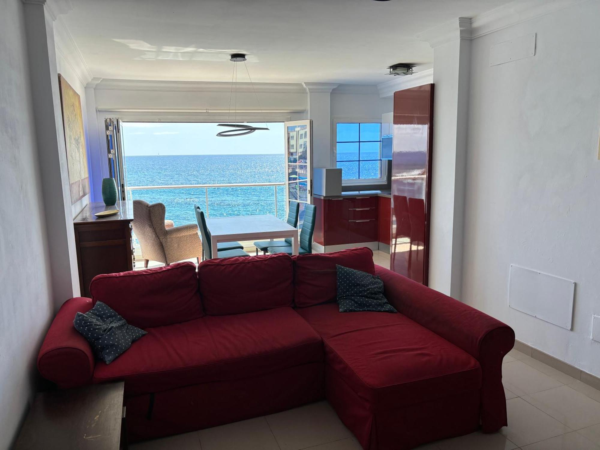 Appartamento Vivienda 1ª Linea Mar En Paseo Maritimo Arinaga Esterno foto